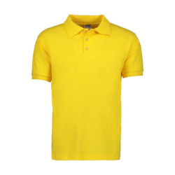 PLAYERA  POLO 50% POLIESTER, 50% ALGODON/PREM 230GR HOMBRE AMARILLA TALLA S YTISPA