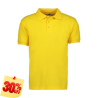 PLAYERA POLO 50% POLIESTER, 50% ALGODON/PREM 230GR MUJER AMARILLA TALLA S YTISPA