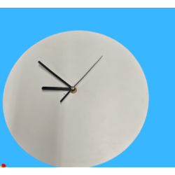 RELOJ REDONDO ESTIRENO SENCILLO CON MECANISMO Y MANECILLAS