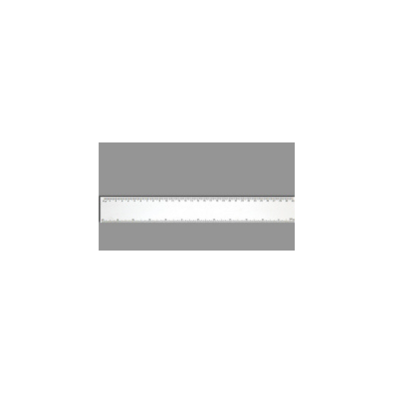 REGLA BLANCA CALIBRE 30 DE 30 CMS