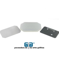BOTON PUBLICITARIO RECTANGULAR 2" X 3"