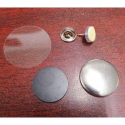 BOTON PUBLICITARIO PIN 1" CONTRA FISTOL O BROCHE