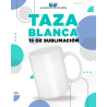 TAZA BLANCA 15 OZ PARA SUBLIMAR 443 ML SUBLIMACION ENCOGRAPHICS