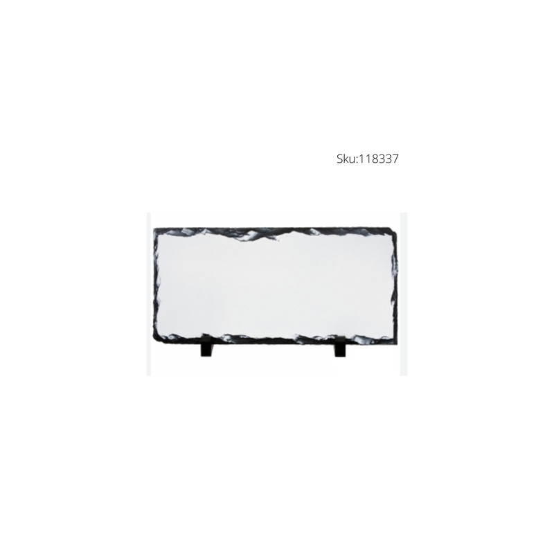 PIEDRA BLANCA 15X30CMS  PIEZA PARA SUBLIMAR SUBLIMACION ENCOGRAPHICS