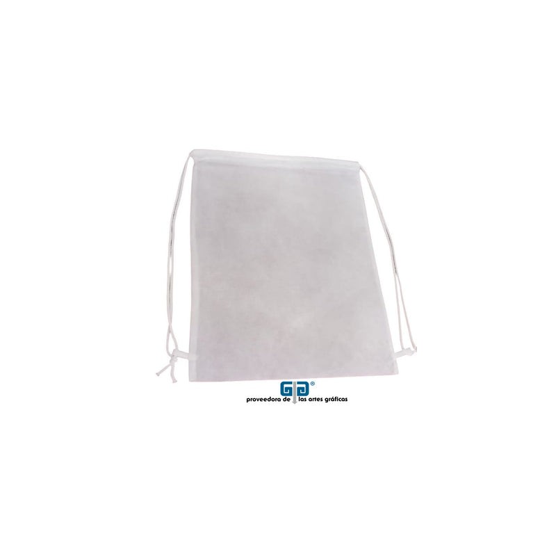 MORRAL BLANCO NON WOVEN  40x34 CM PARA SUBLIMAR Y SERIGRAFIA SUBLIMACION YTISPA