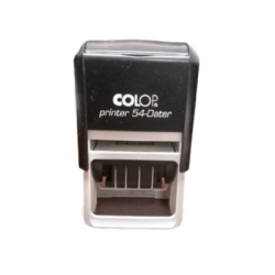 FECHADOR  COLOP  PRINTER 54	MEDIDA 40 X 50 MM TINTA NEGRO   	AUTOENTINTABLE