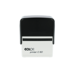 SELLO  COLOP	C 60	 MEDIDA 37 X 76 MM TINTA	NEGRO	AUTOENTINTABLE