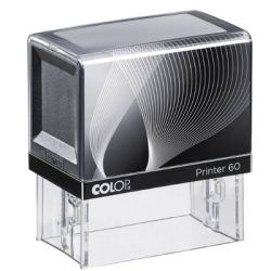 SELLO COLOP	PRINTER 60 MEDIDA	37 X 76 MM	TINTA NEGRO	AUTOENTINTABLE