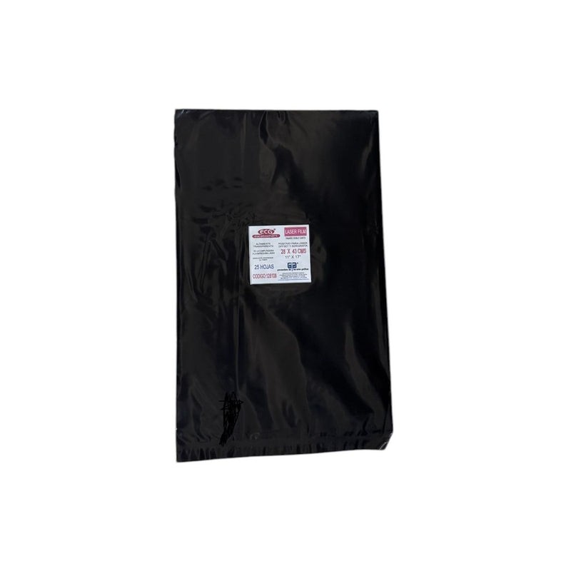 LASER FILM POSIFILM POLIESTER DOBLE CARTA 279 X 432 CON 25 HOJAS 11 X 17" MARCA ENCOGRAPHICS
