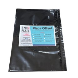 PLACA POLIESTER DOBLE CARA MEDIDA 254 X 381 CON 25 HOJAS SIN PERFORAR 10 X 15" MARCA ENCO PLATE