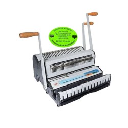 ENGARGOLADORA DUAL TWIN BINDER paso 3:1 y 2:1 en un solo equipo