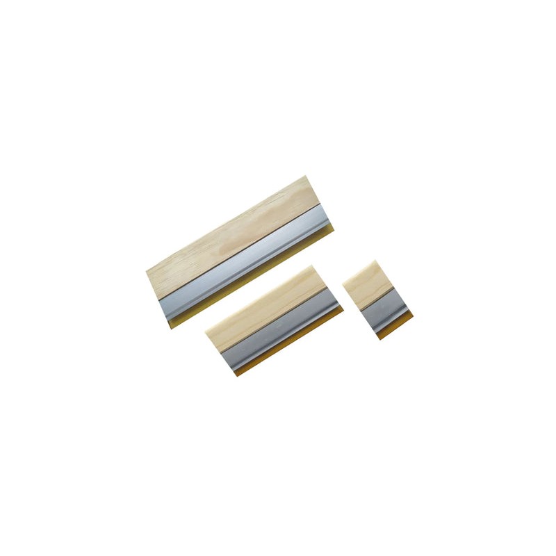 RASERO DE MADERA CON ALUMINIO DE 15 CMS ENCOGRAPHICS PARA SERIGRAFIA