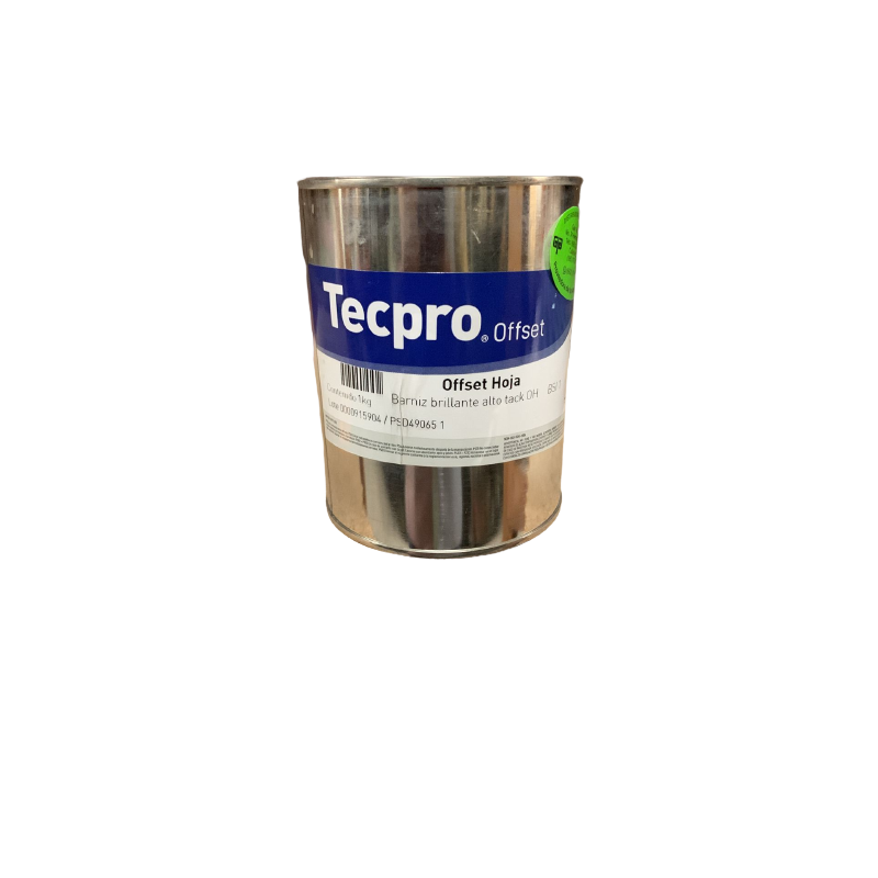 BARNIZ BRILLANTE ALTO TACK SOBRE IMPRESIÓN	CLAVE	BSI 1 CONTENIDO 1 KG	MARCA	TECPRO SANCHEZ	PRODUCCION EN MEXICO