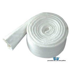 MOLLETON BLANCO 8F (LL--25-B) DE 3 CMS
