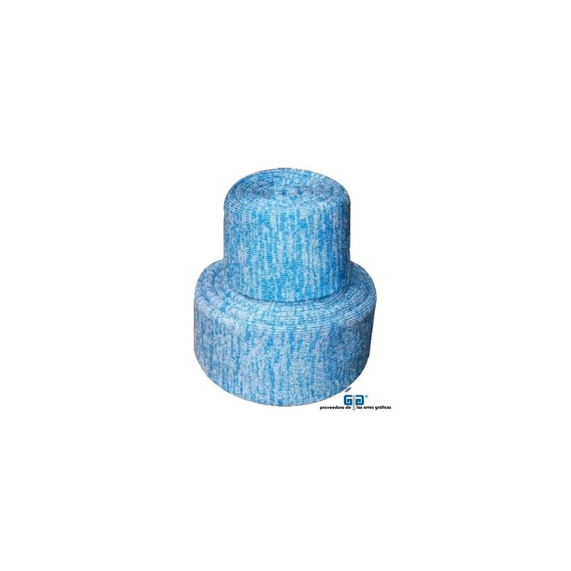 MOLLETON O FIBRATEX AZUL 2 M (LL 175) DE 9 CMS