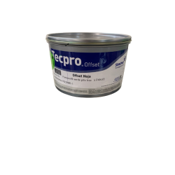 TINTA PARA PRENSA OFFSET COLOR	VERDE CLAVE 5 PAN 85 CONTENIDO 1 KG	MARCA TECPRO SANCHEZ	PRODUCCION EN MEXICO