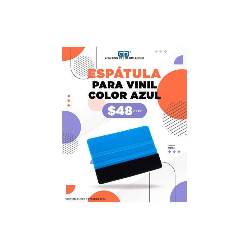 ESPATULA APLICADOR PARA VINIL CUÑA