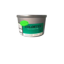 TINTA	PARA PRENSA OFFSET	COLOR	VERDE PANTONE 	CLAVE	5028	CONTENIDO 1 KG	MARCA	COLORTEC	PRODUCCION EN JAPON