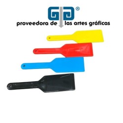 ESPATULAS O PALETAS PARA TINTAS JUEGO DE 4 PIEZAS