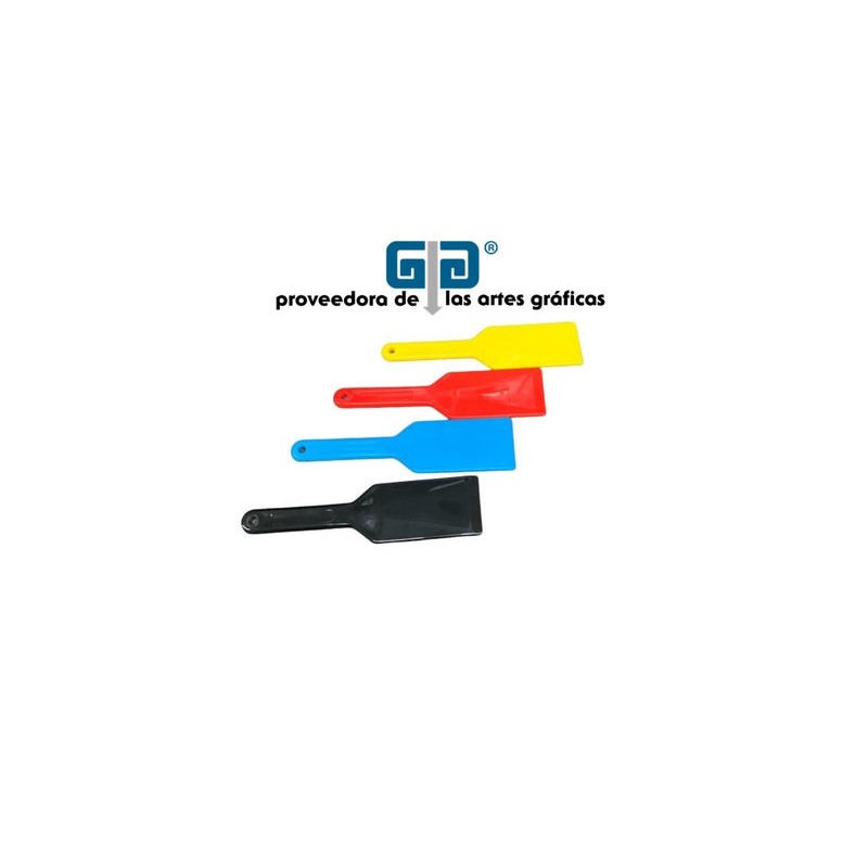 ESPATULAS O PALETAS PARA TINTAS JUEGO DE 4 PIEZAS