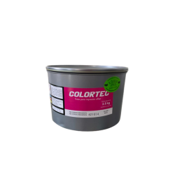 TINTA	PARA PRENSA OFFSET	COLOR	MAGENTA PROCESS	CLAVE	6010 NS	CONTENIDO 2.5 KG	MARCA	COLORTEC	PRODUCCION EN JAPON