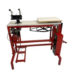 MESA PARA IMPRESION EN SERIGRAFIA DE GLOBOS Y FORMAS PLANAS CON BOMBA