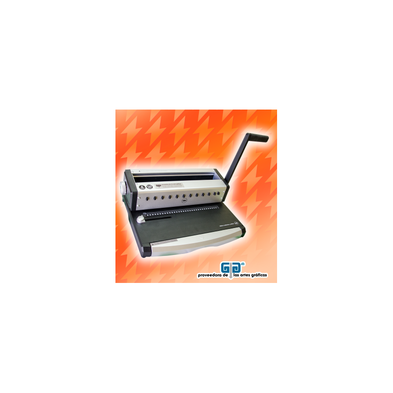 ENGARGOLADORA TB WIRE 6 PARA ARILLO METALICO Y ESPIRAL 3:1