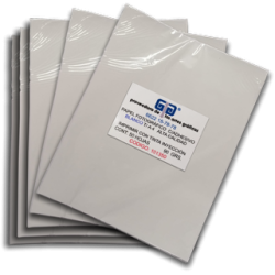 PAPEL FOTOGRAFICO CON ADHESIVO A 4, BLANCO, 90 GRAMOS CON 50 HOJAS