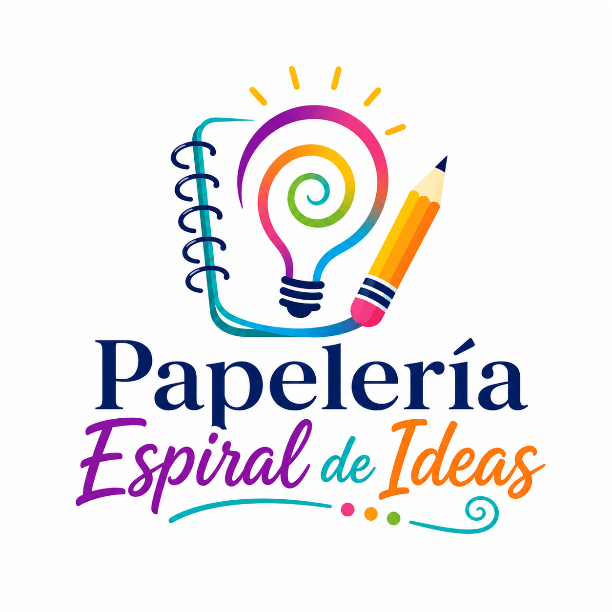Papelería Espiral de Ideas
